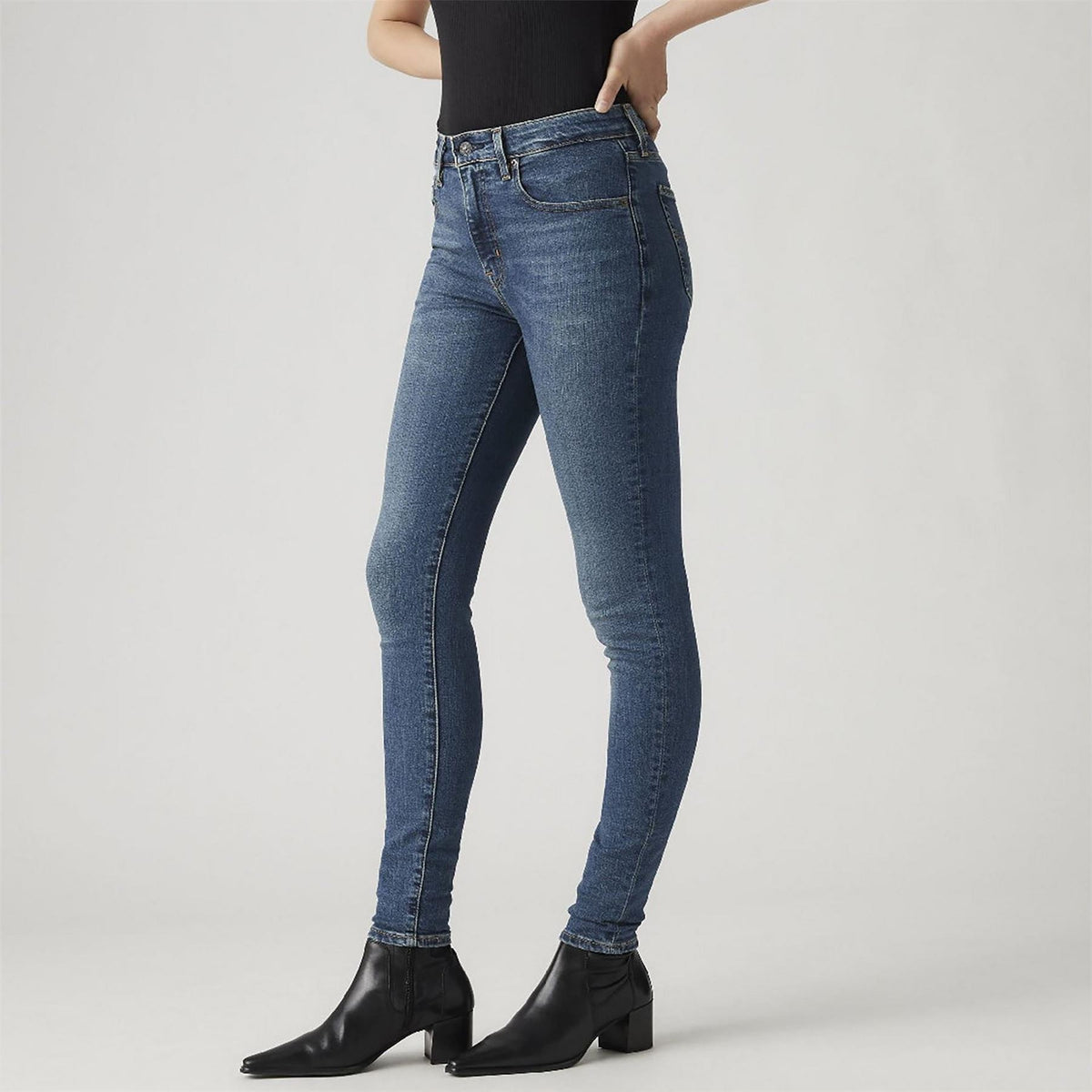 Levis 721 High Rise Skinny Blue Wave