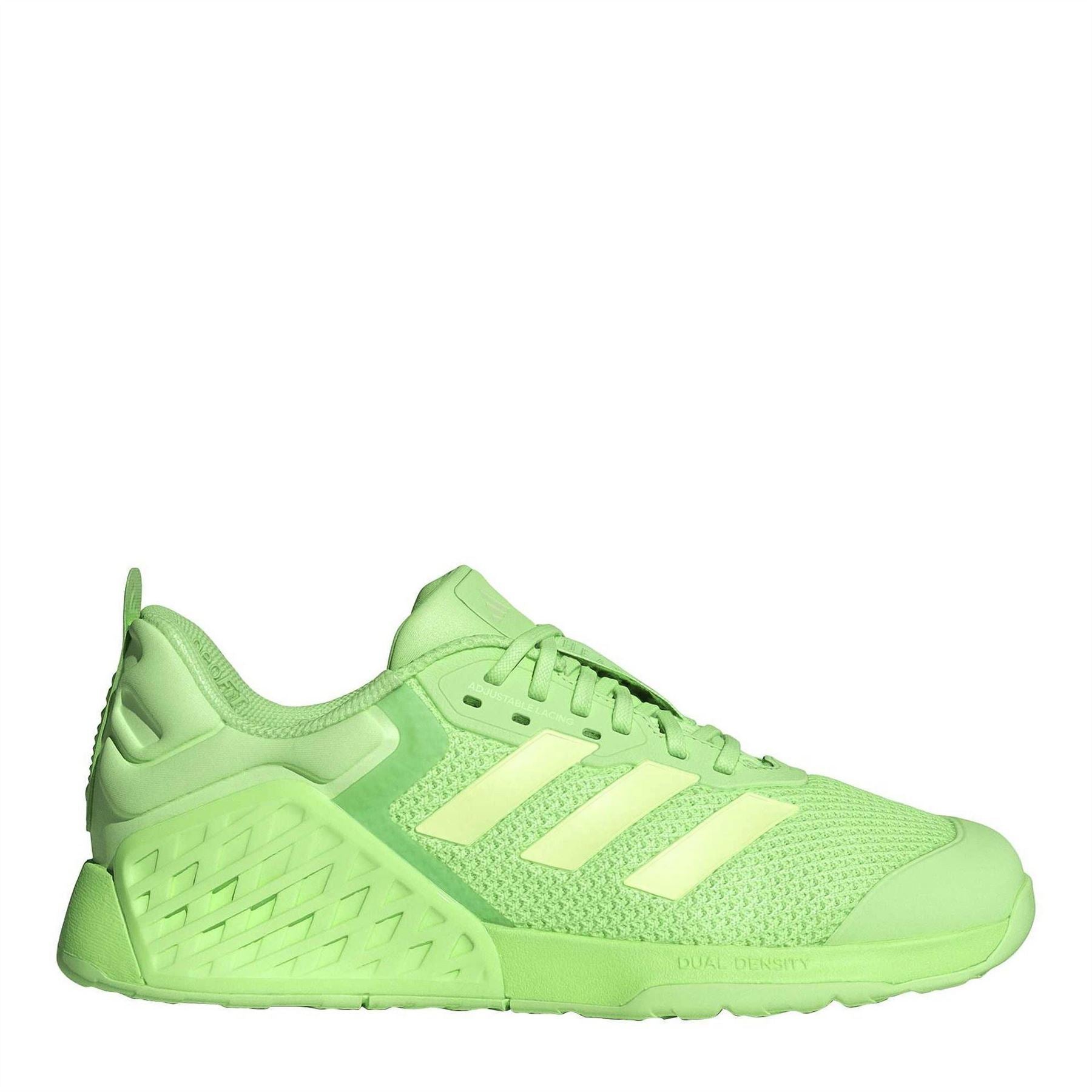 adidas Dropset 3 Lace Up Flat Sneakers