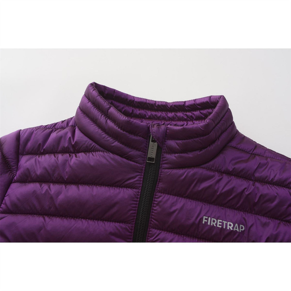 Firetrap Quilted Long Sleeve Puffer Jacket