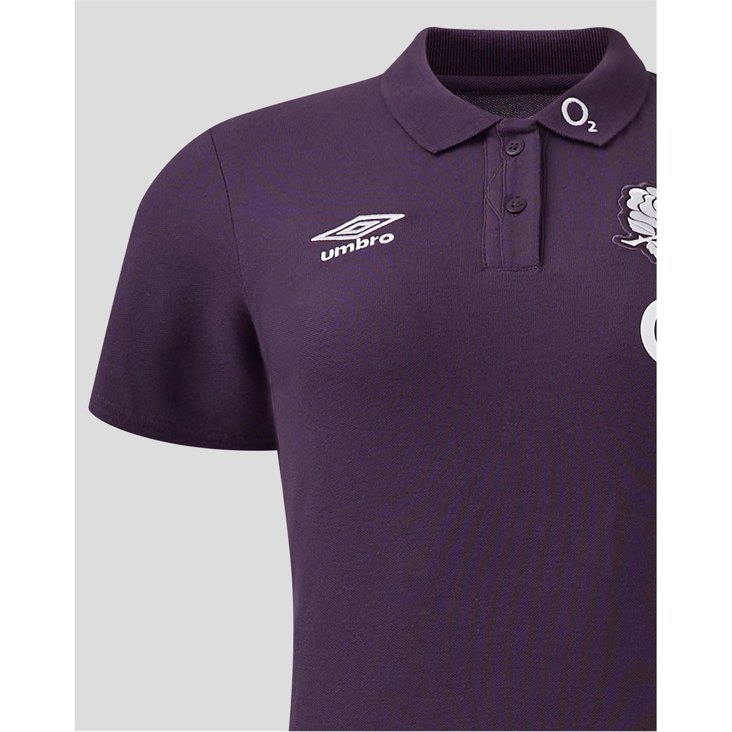 Umbro Womens England Polo Shirt 2024