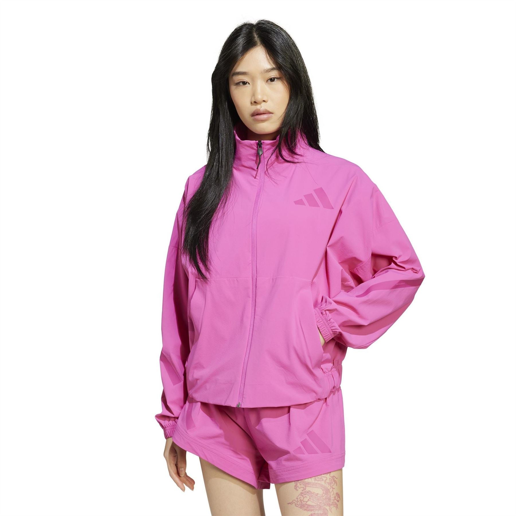adidas Woven Full Zip Track Top