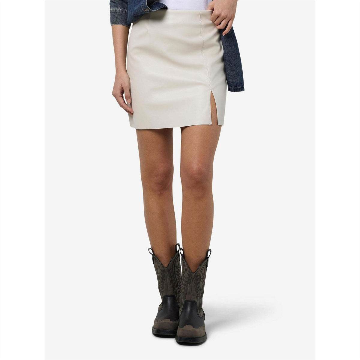 Noisy May Regular Fit Mini Pencil Skirt