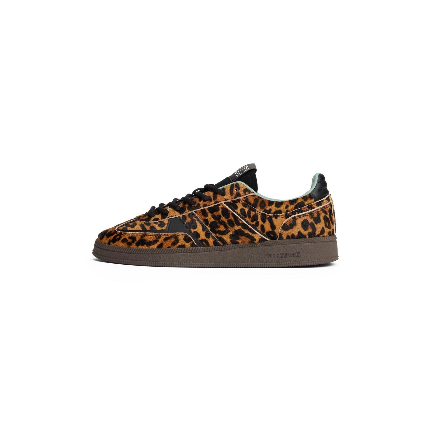 Tommy Jeans Greenwich Leopard Patterned Low Top Sneakers