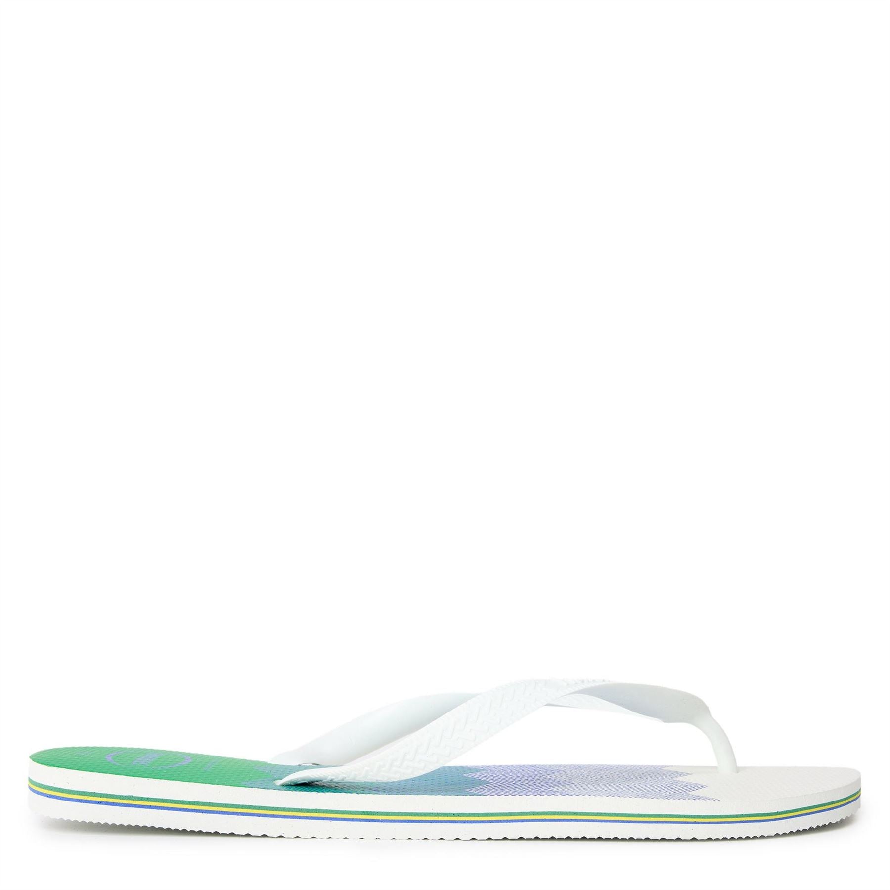 Havaianas Solid Patterned Brasil Flip Flops with Thong Toe