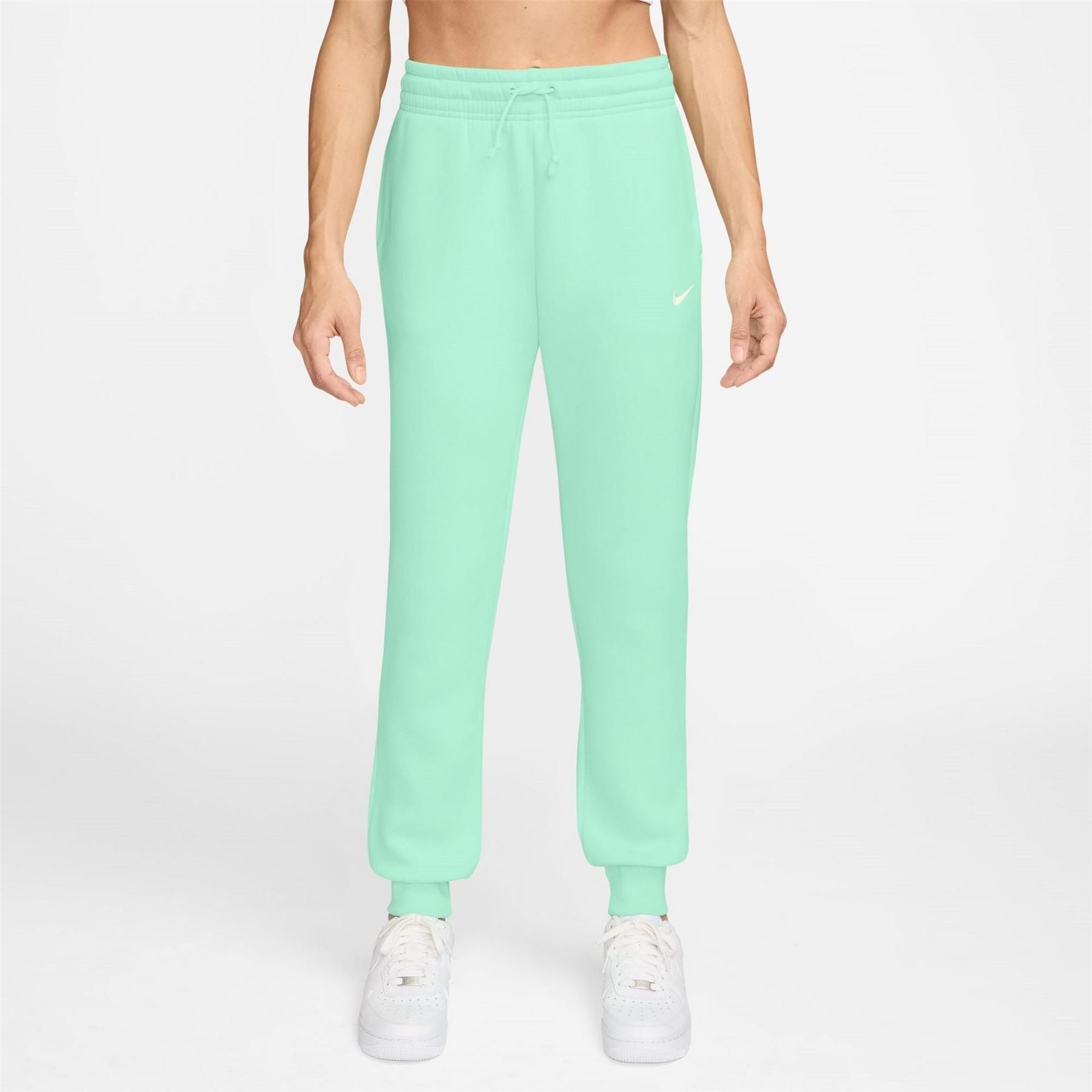 Nike Womens Sportswear Phoenix Fleece Mid Rise Sweatpants