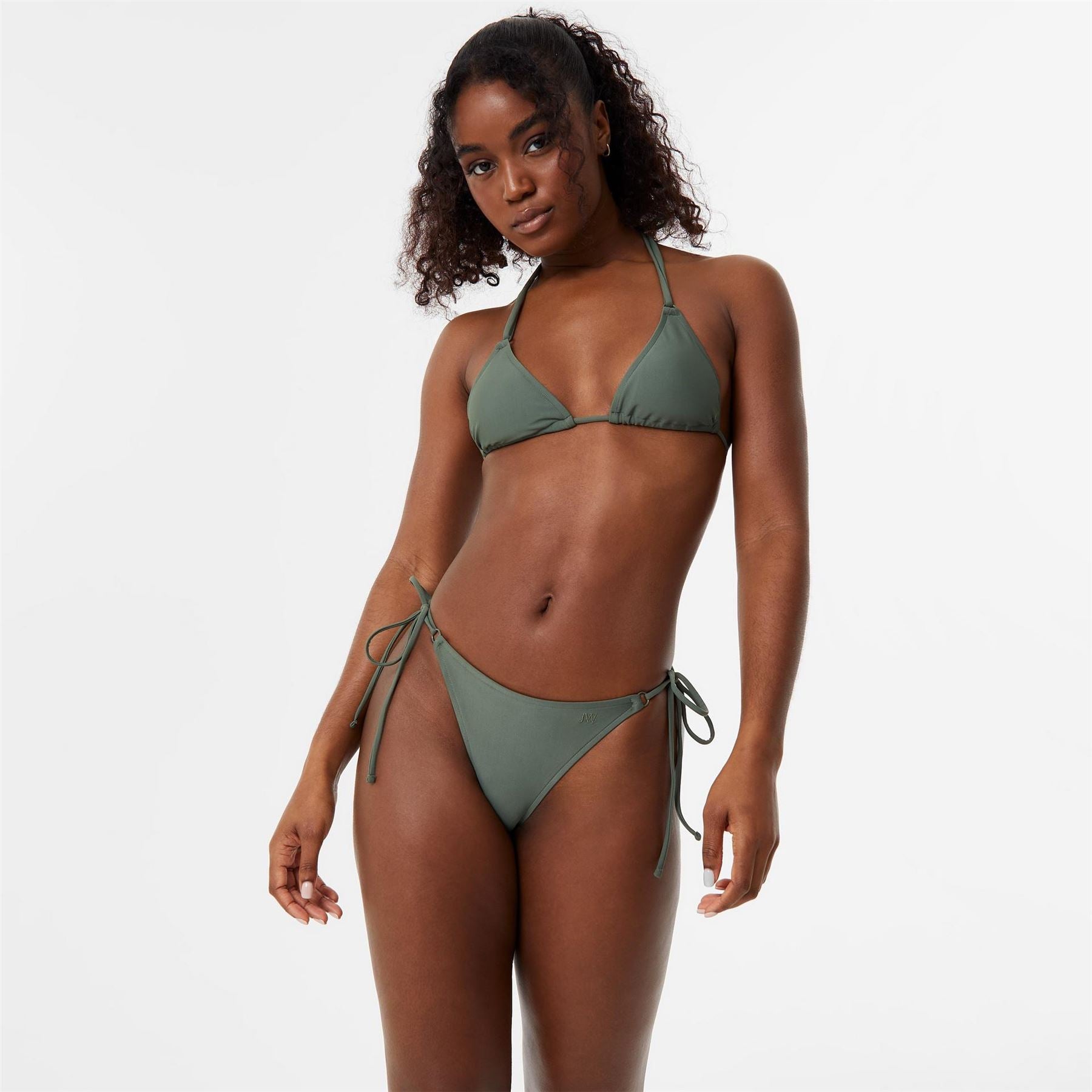 Jack Wills Jw Hoop Detail Tie Side Bikini Bottoms