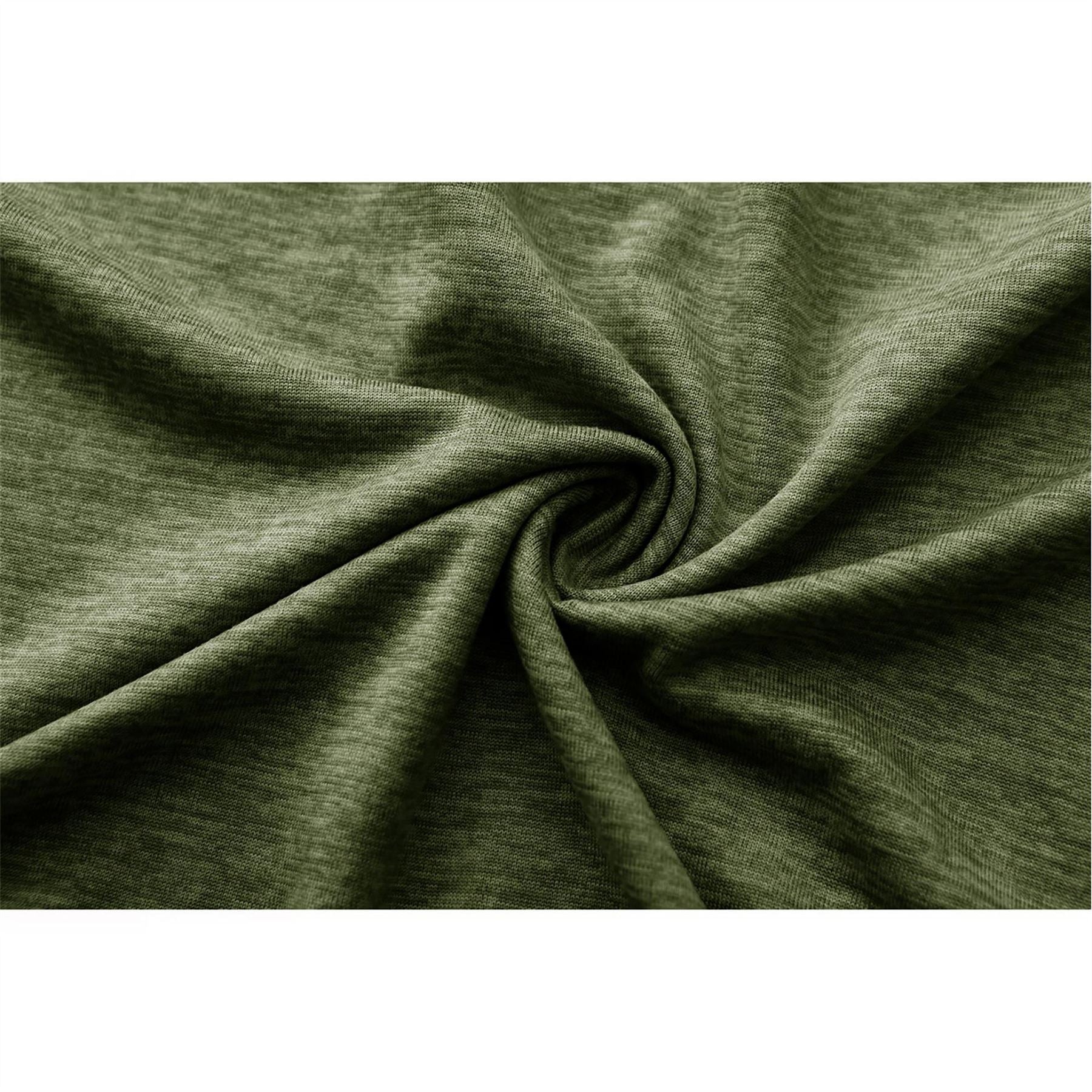 Everlast Flex Regular Fit Zip Neck Long Sleeve Athletic Top