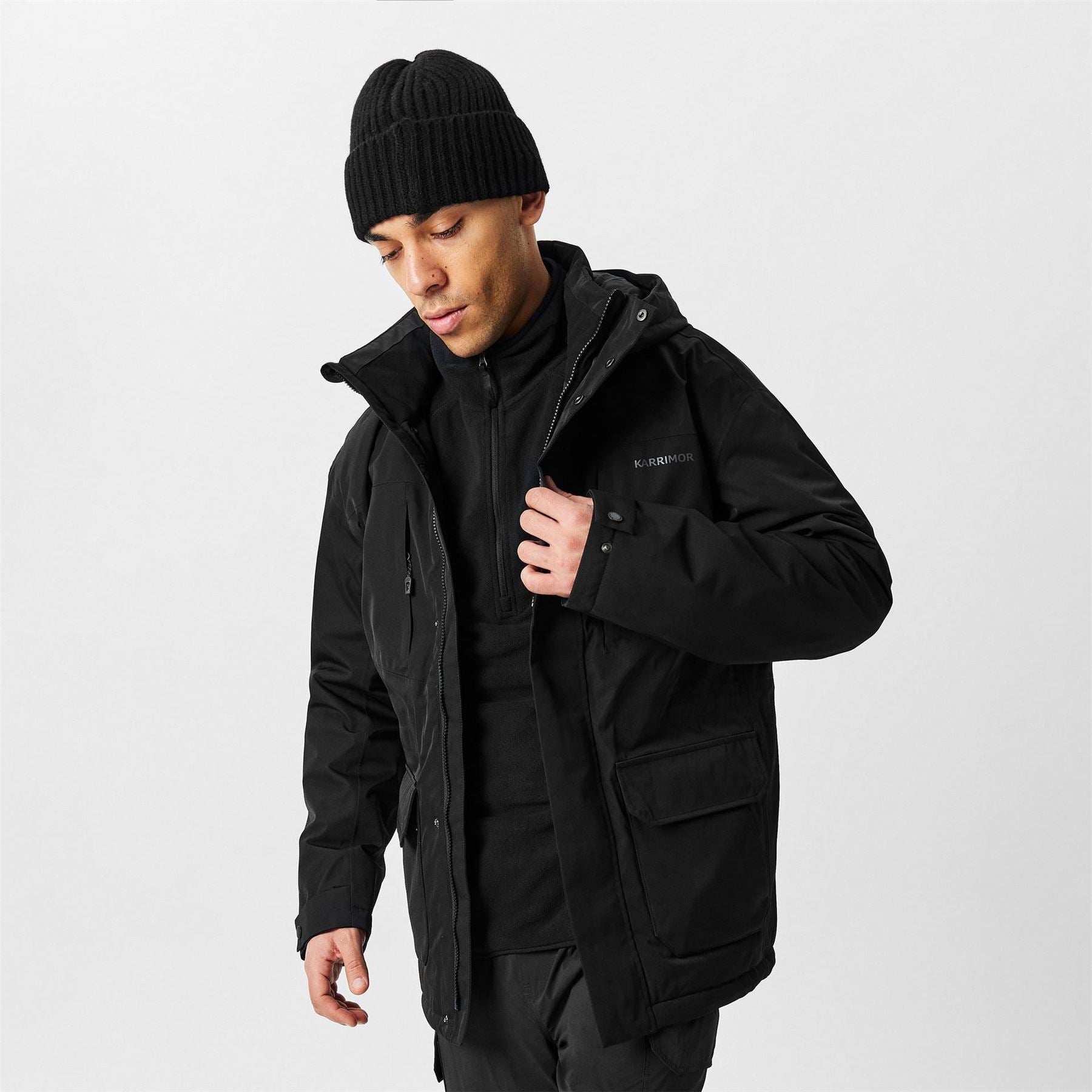 Karrimor Tundra Waterproof Hooded Long Sleeve Parka