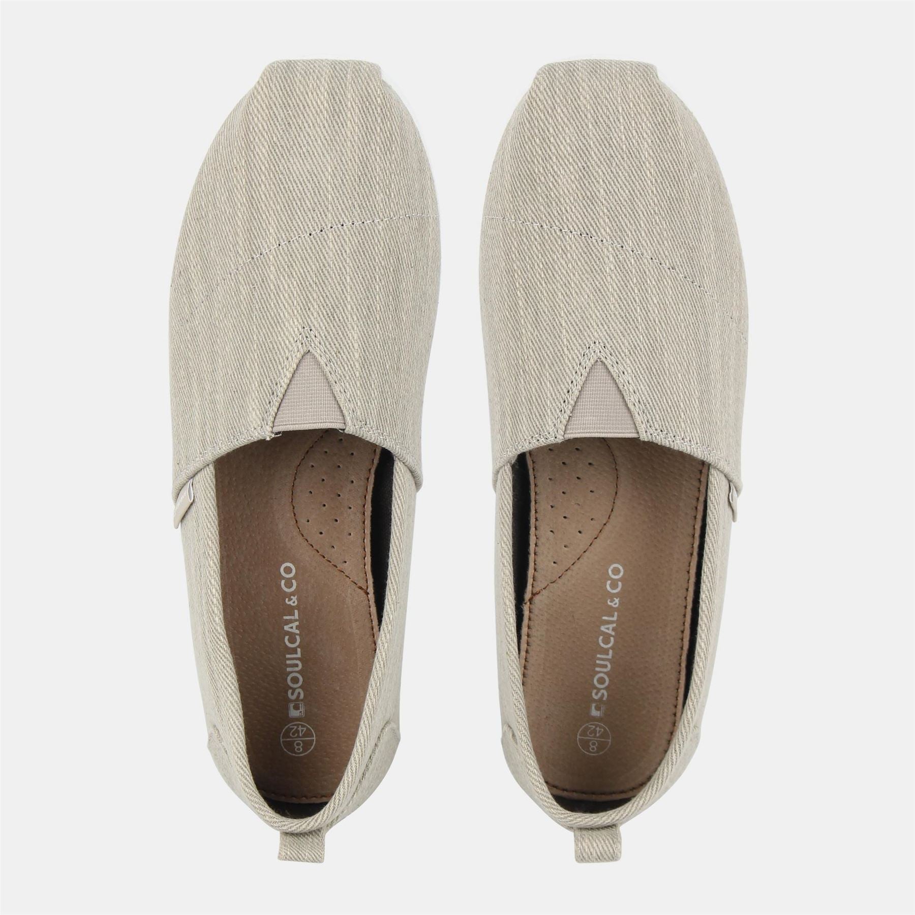 SoulCal Mens Long Beach Canvasas Slip Ons