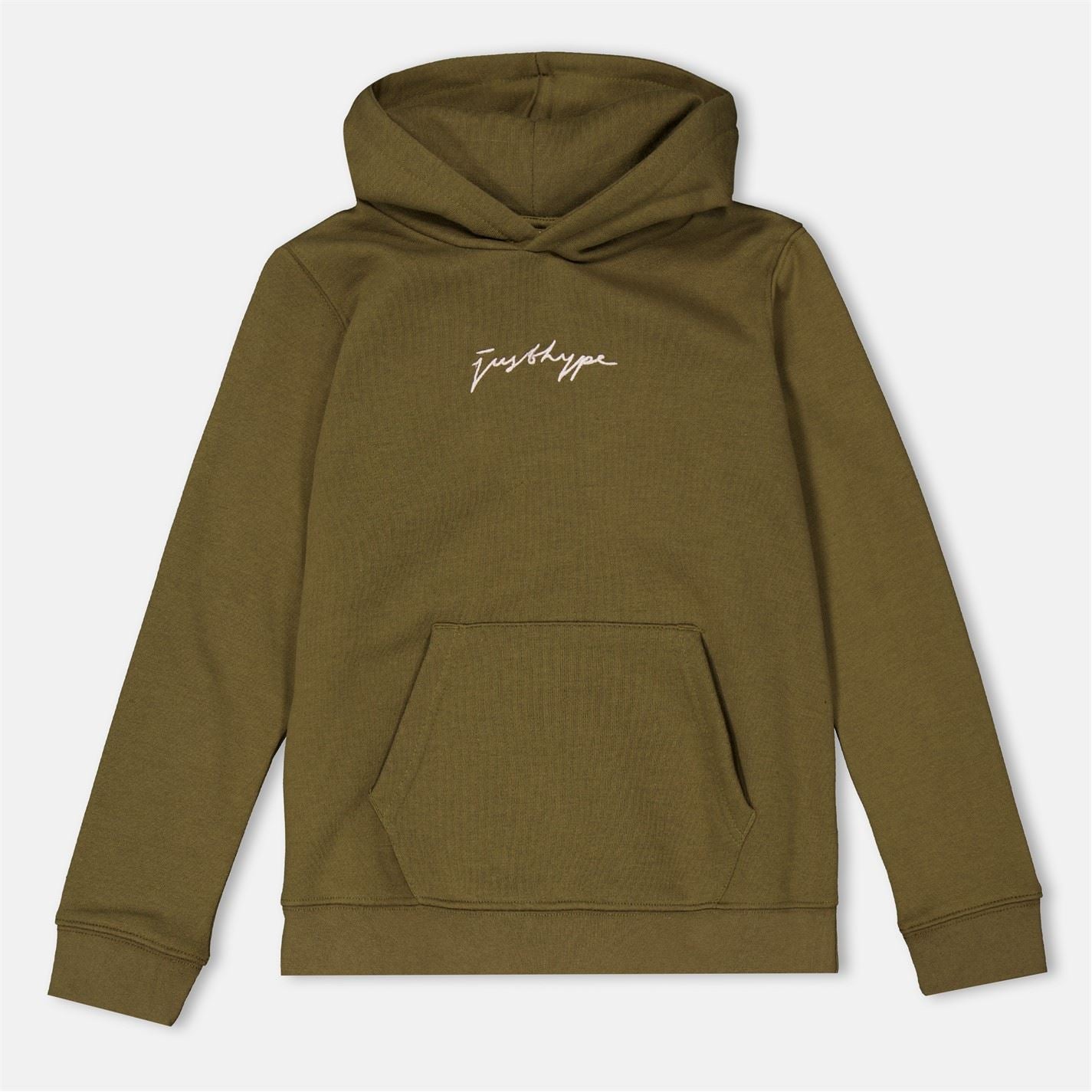 Hype Regular Fit Hooded Lettering Sweatshirt