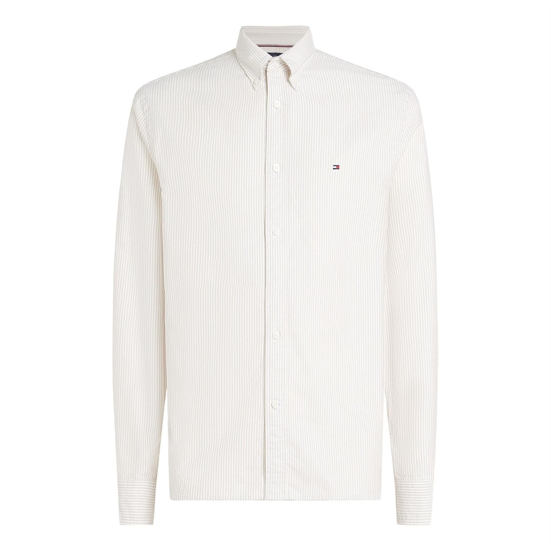 Tommy Hilfiger 1985 Flex Oxford Stripe  Shirt