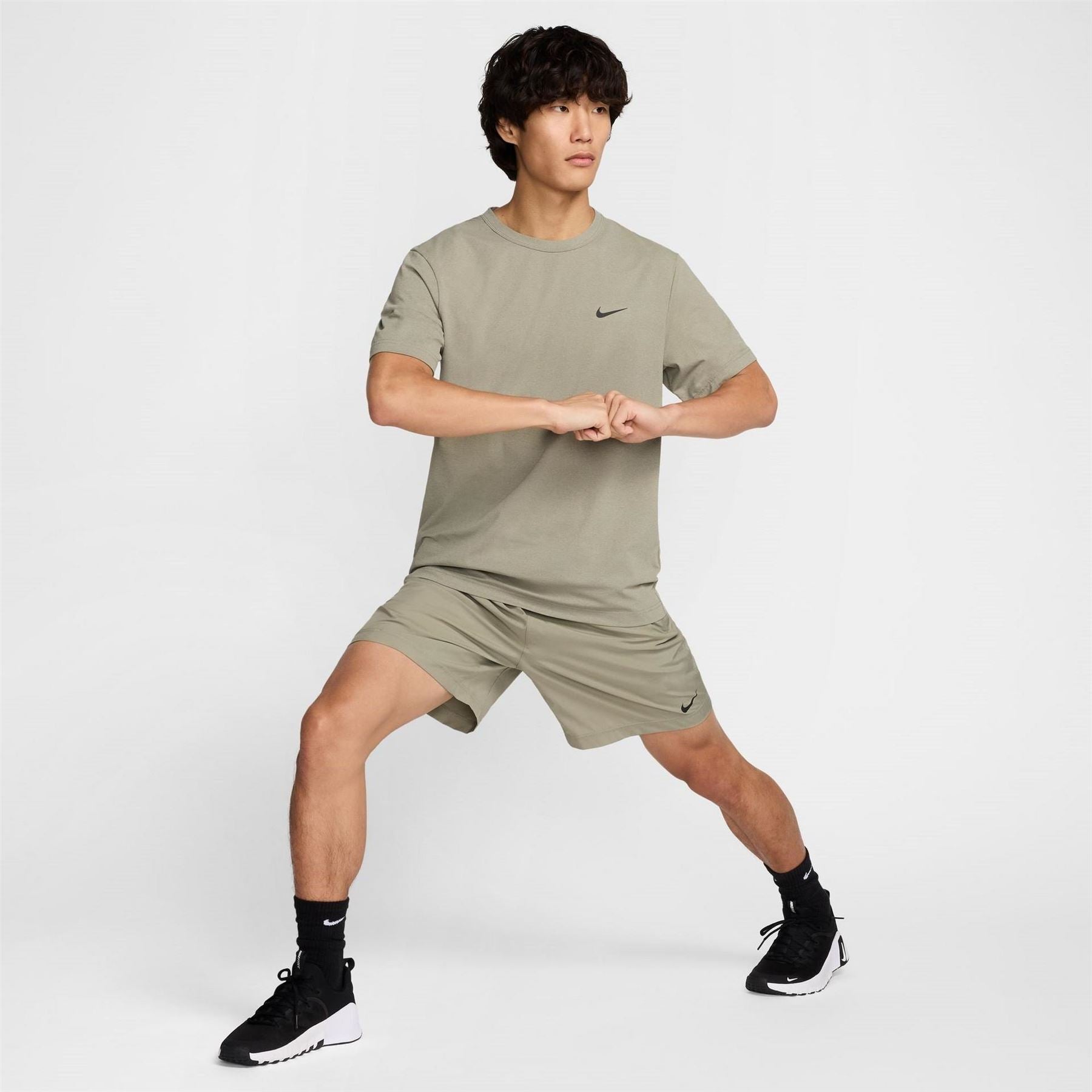 Nike Mens Dri Fit Uv Short Sleeve Versatile Top