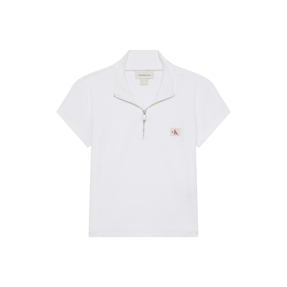 Calvin Klein Jeans Knitted Short Sleeve Polo Shirt