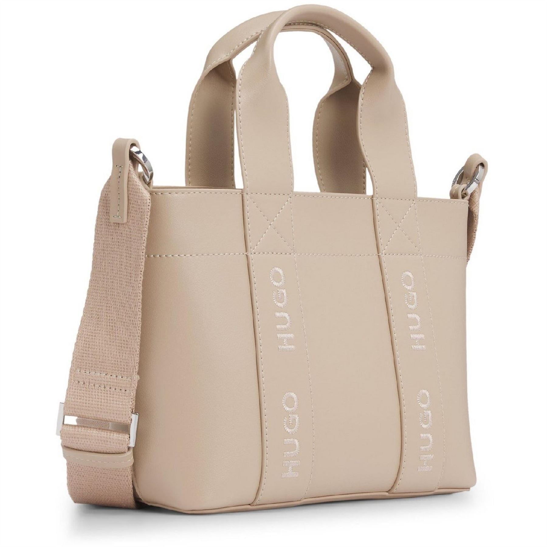 Hugo Becky Up Mini Tote with Embroidered Logo