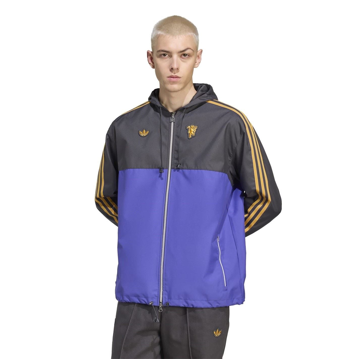 adidas Mens Manchester United Icons Parka
