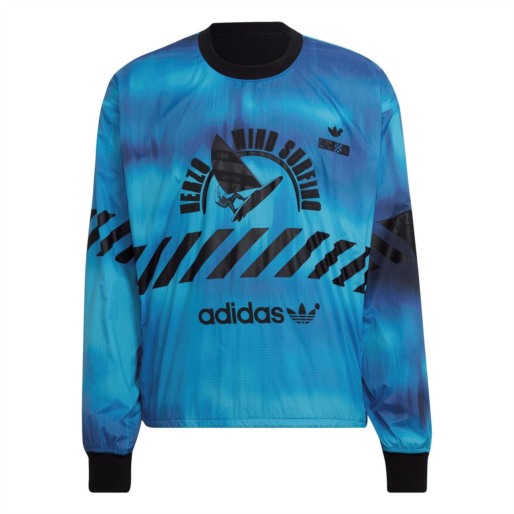 adidas Originals Mens Blue Version Arkive Crew Sweatshirt