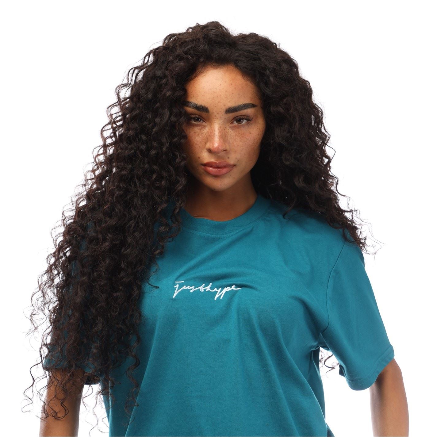 Hype Regular Fit Crew Neck Signature Print T-Shirt