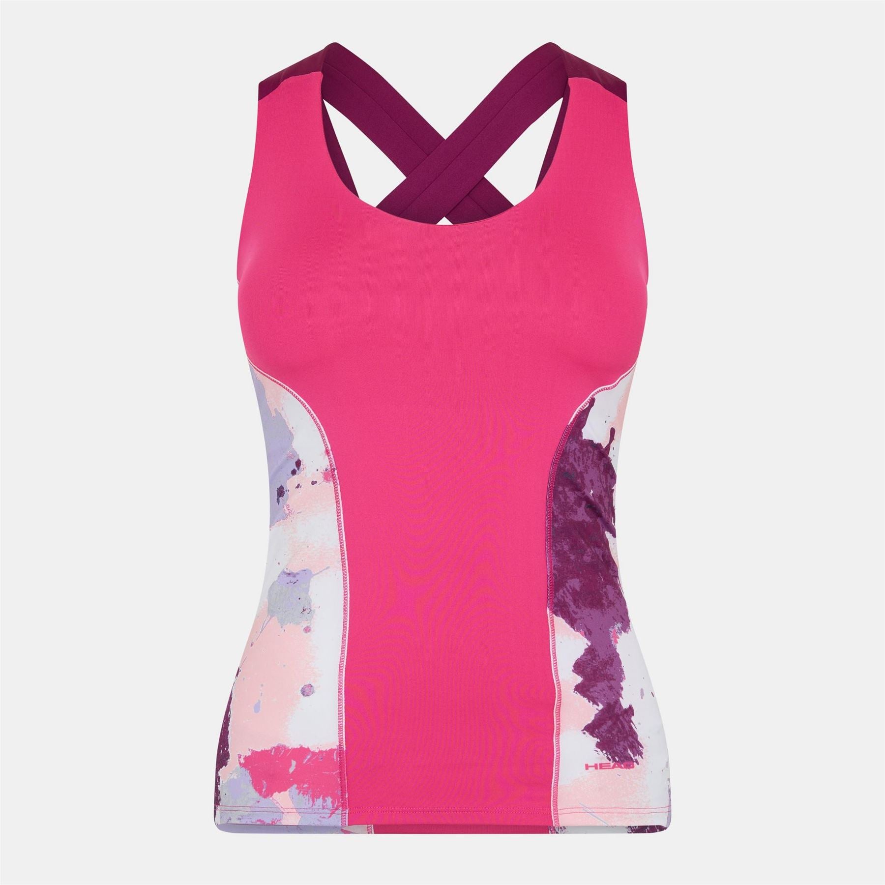 HEAD Graphic Scoop Neck Slim Fit Jersey Tank
