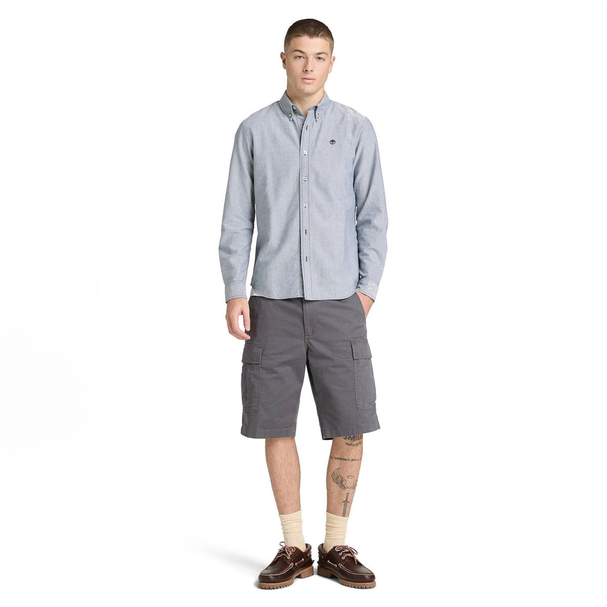 Timberland Long Sleeve Oxford Shirt