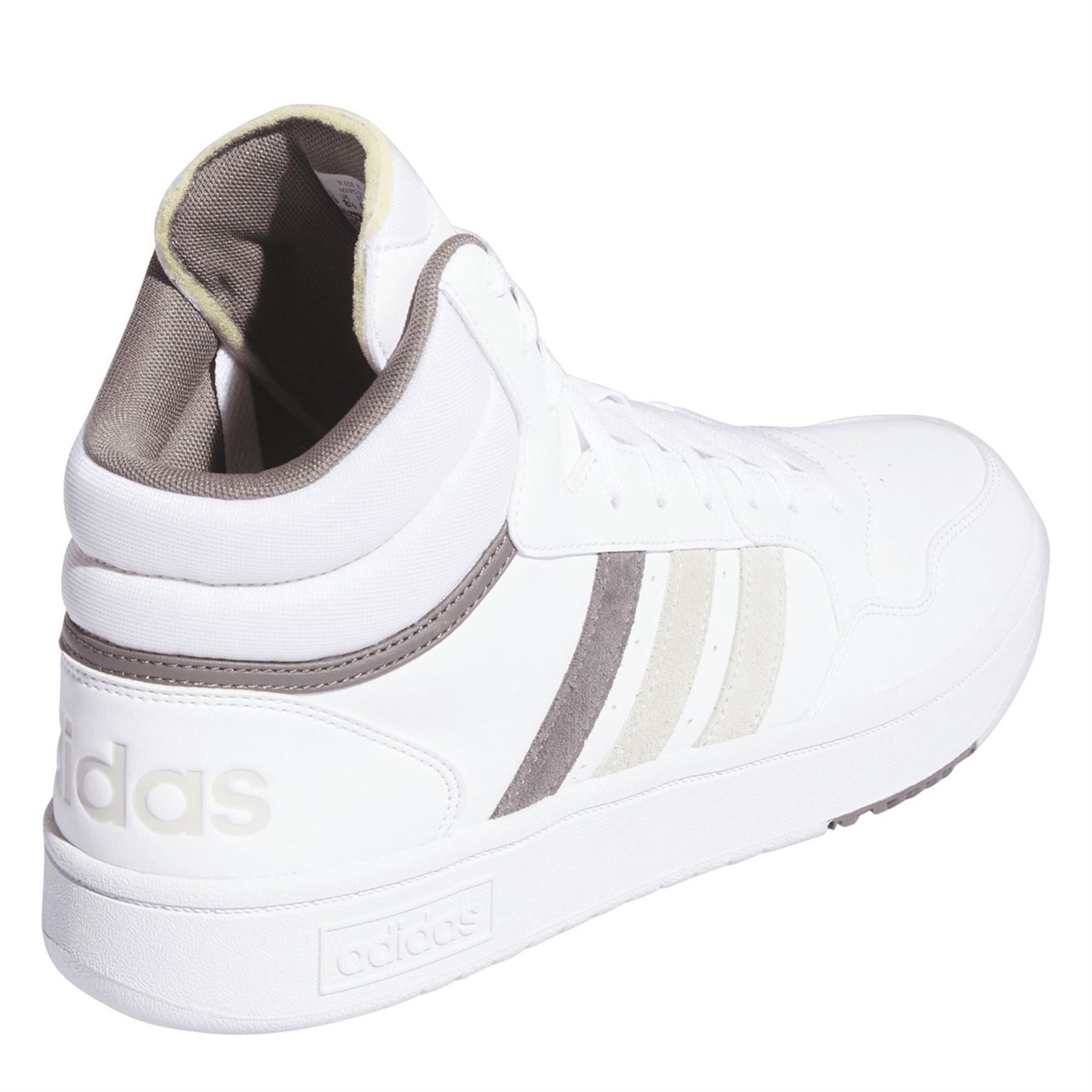 adidas Mens Hoops 3.0 Mid Wtr Basketball Trainers