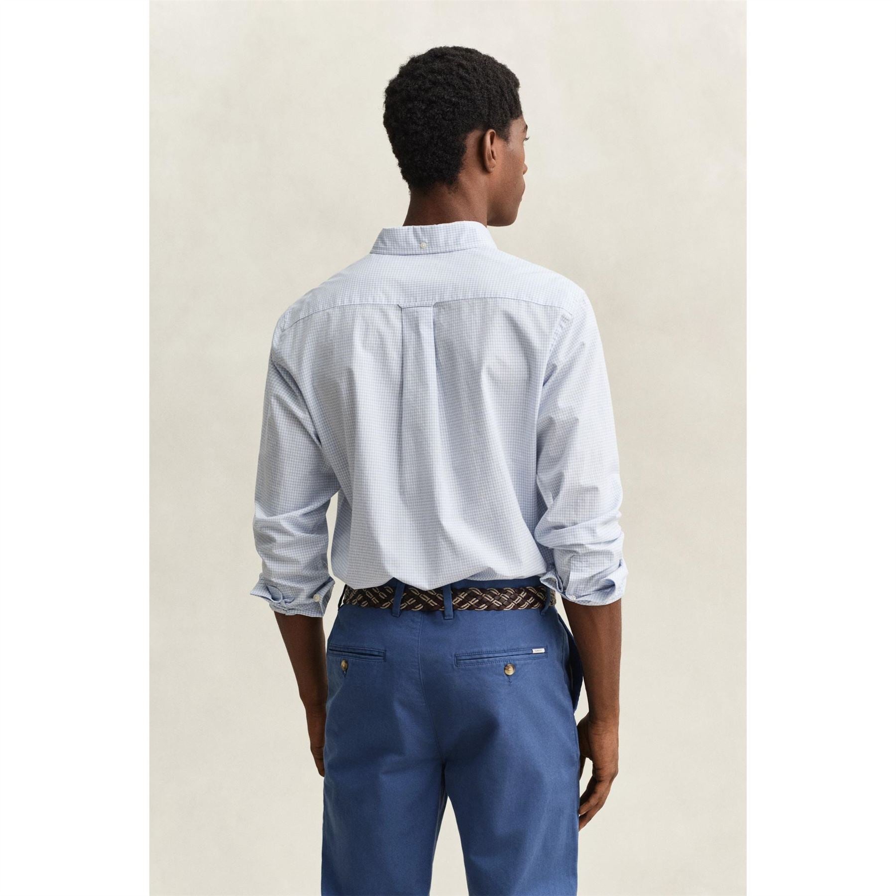 Gant Gingham Long Sleeve Button Down Collar Shirt
