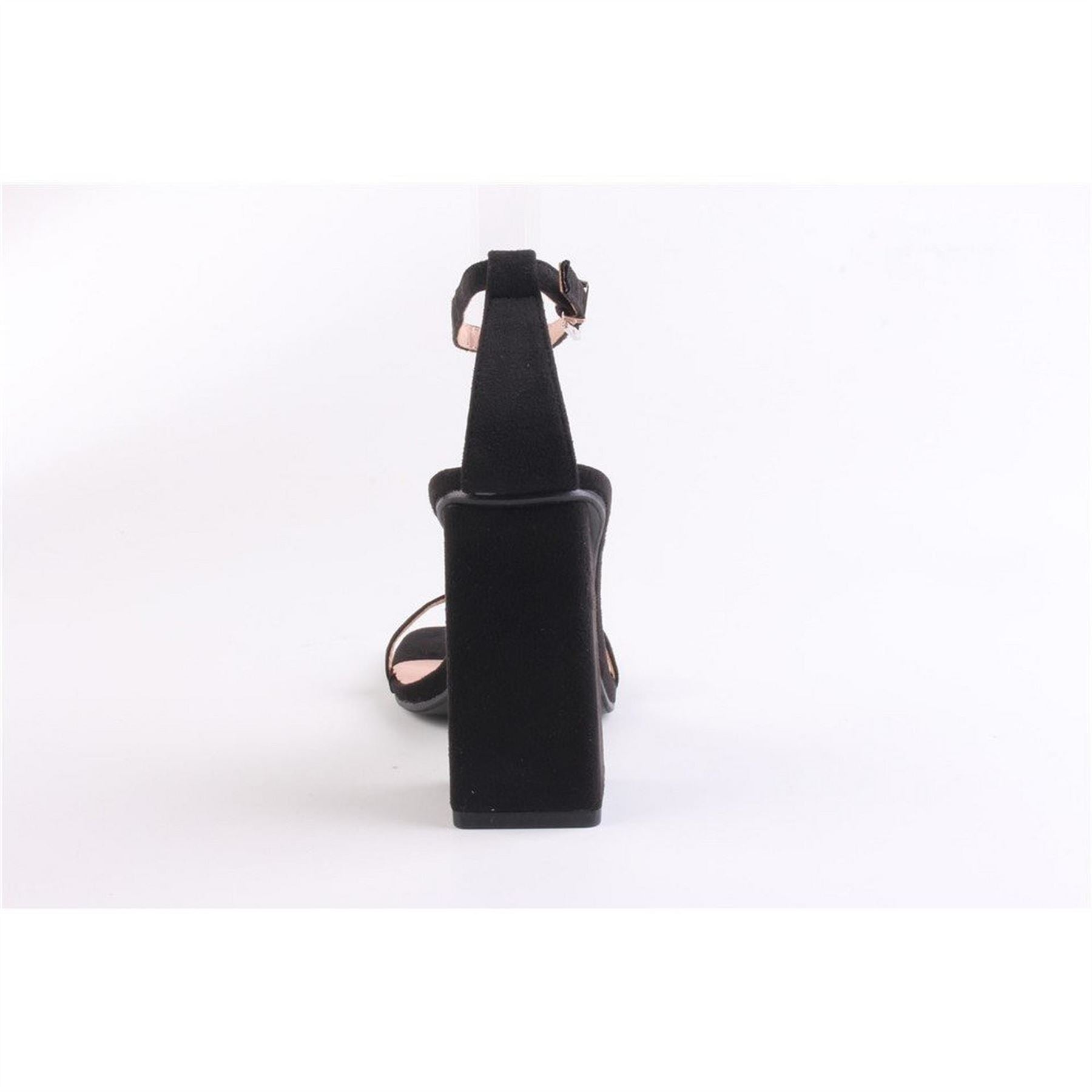Chic High Heel Block Heel Open Toe Sandals