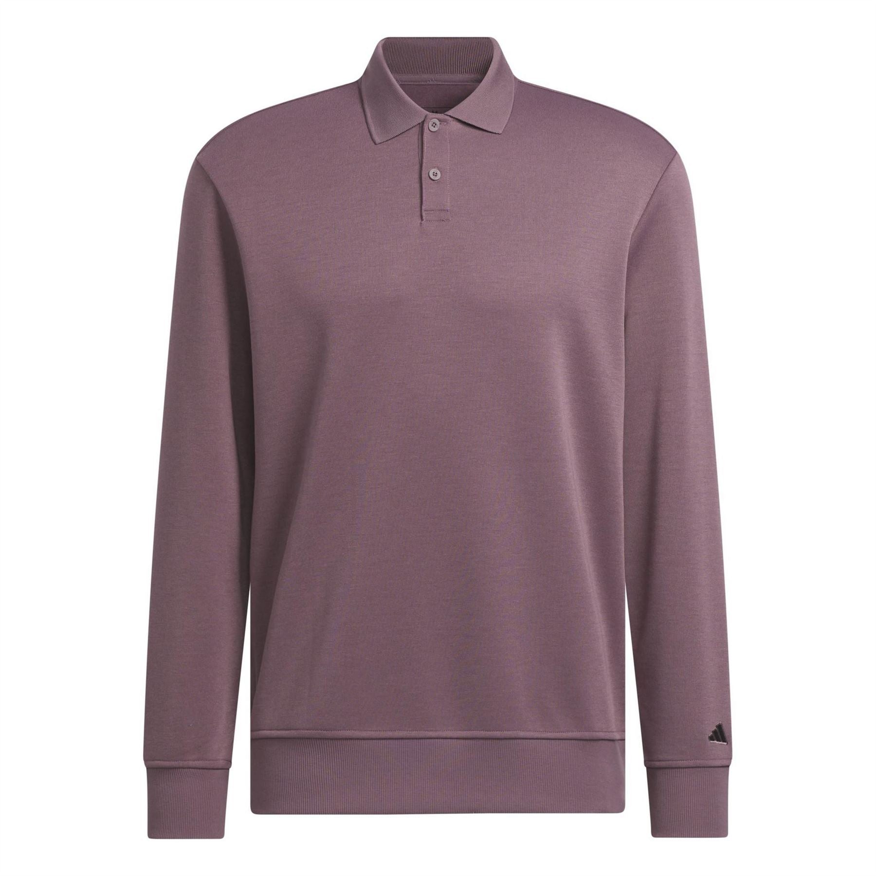 adidas Mens Go To Long Sleeve Polo Shirt
