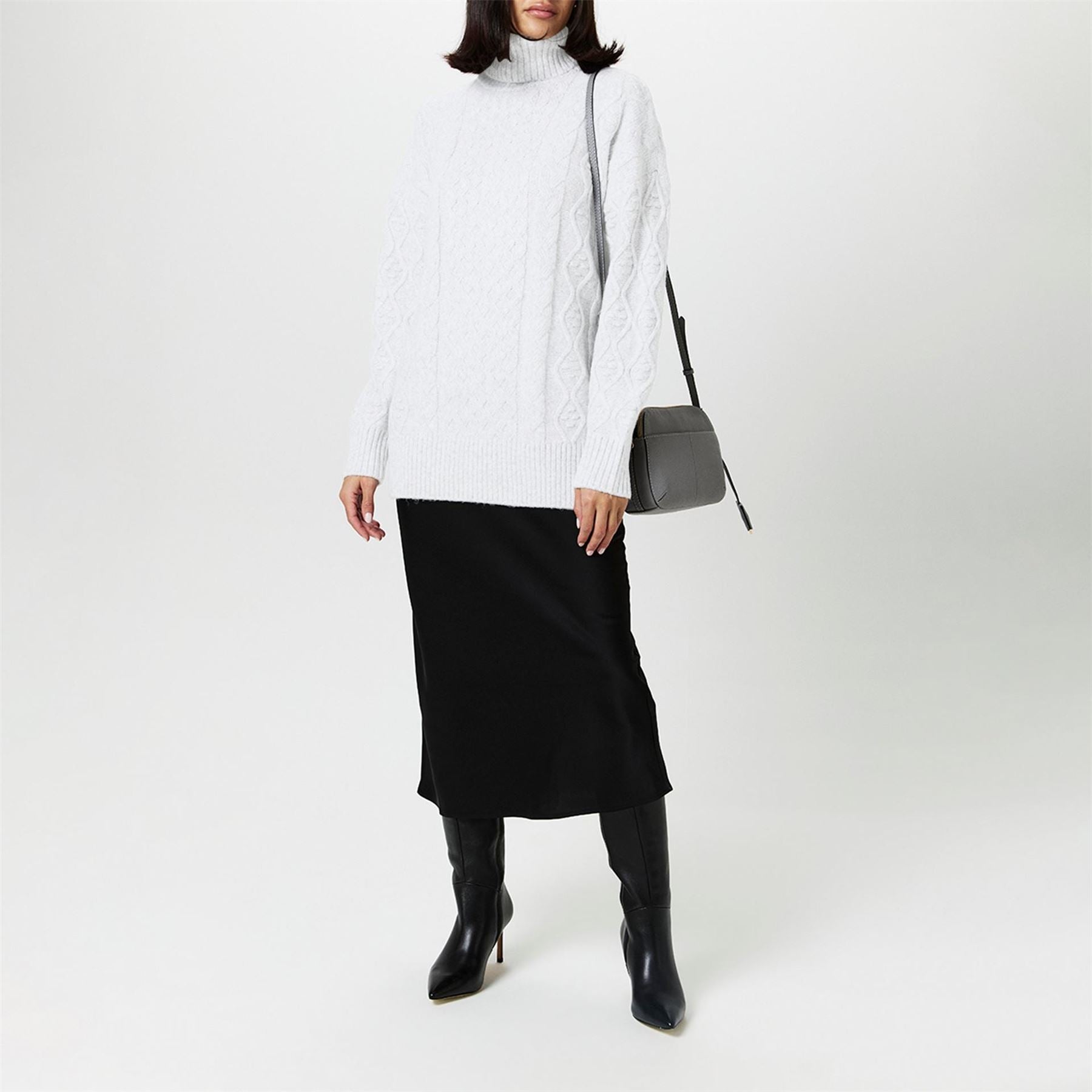 French Connection Makira Turtleneck Relaxed Fit Sweater