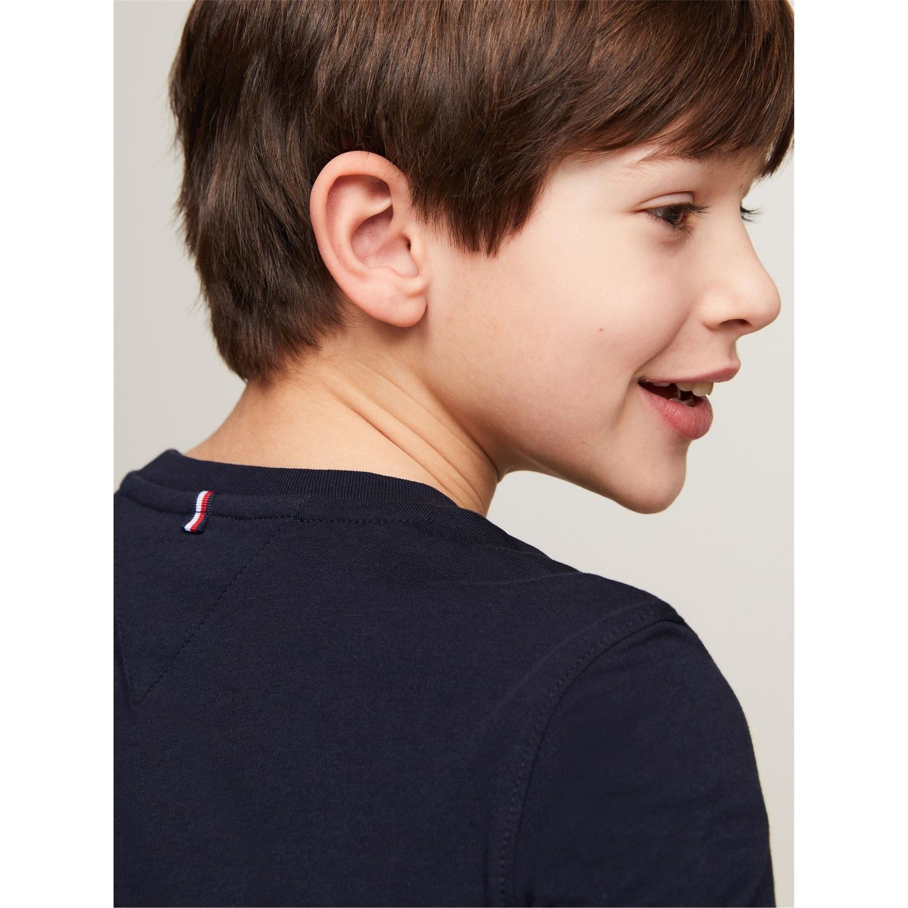 Tommy Hilfiger Crew Neck Regular Fit Long Sleeve T-Shirt