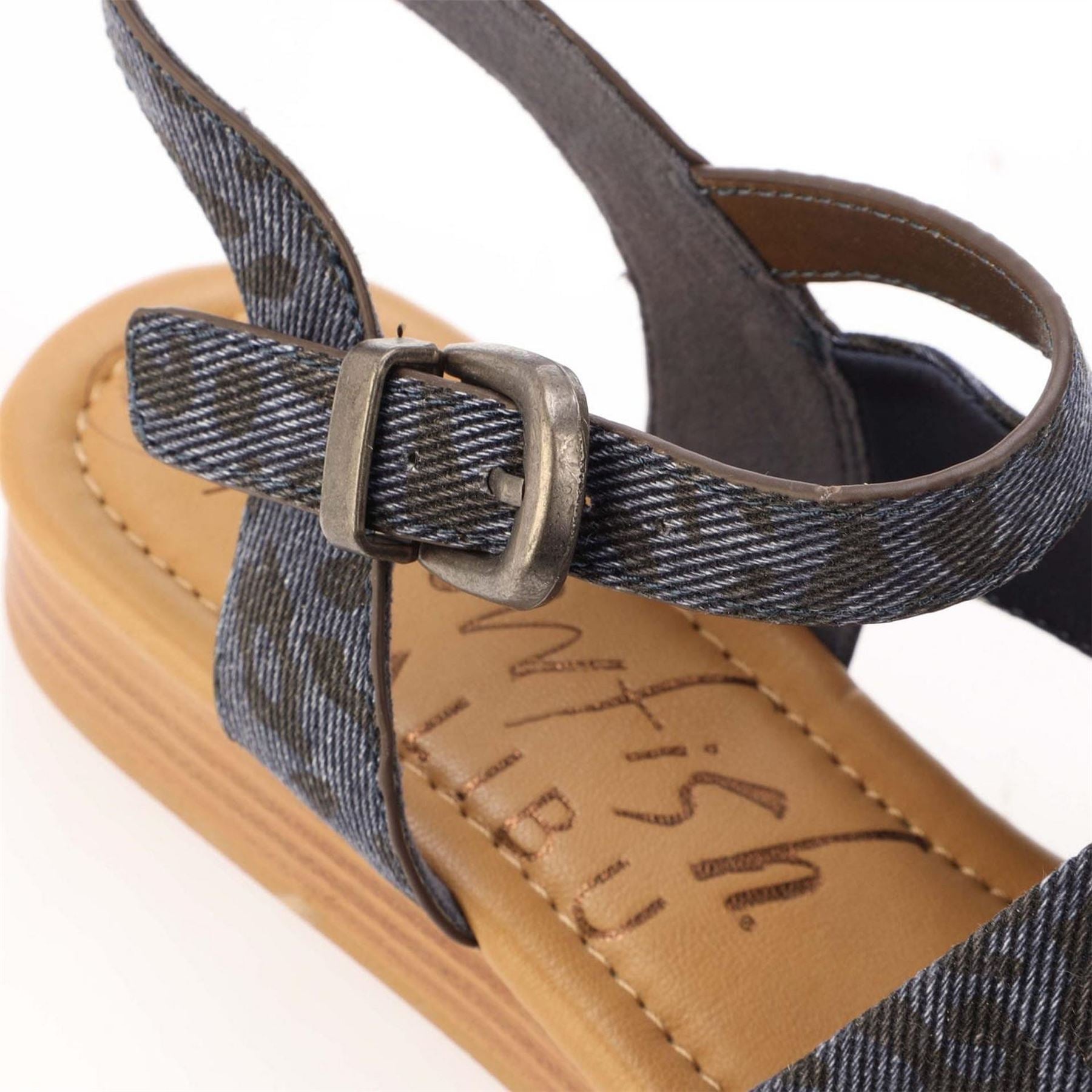 Blowfish Malibu Ardice Leopard Print Sandals