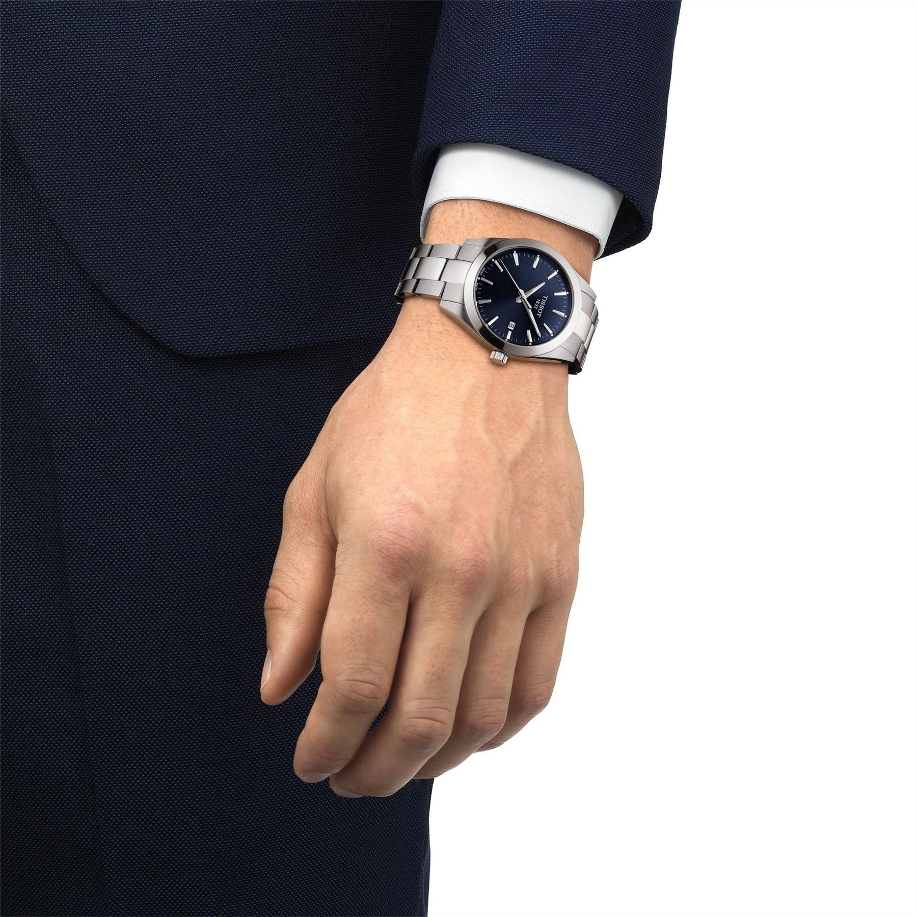 Tissot Stainless Steel 40mm Water Resistant Analogue Quartz Watch