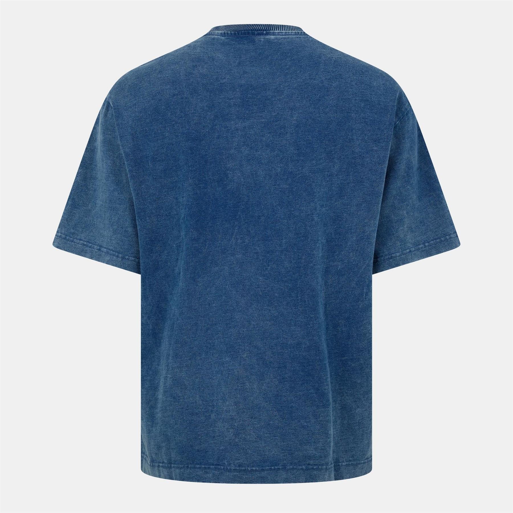 G Star Boxy Fit Lettering Crew Neck T-Shirt