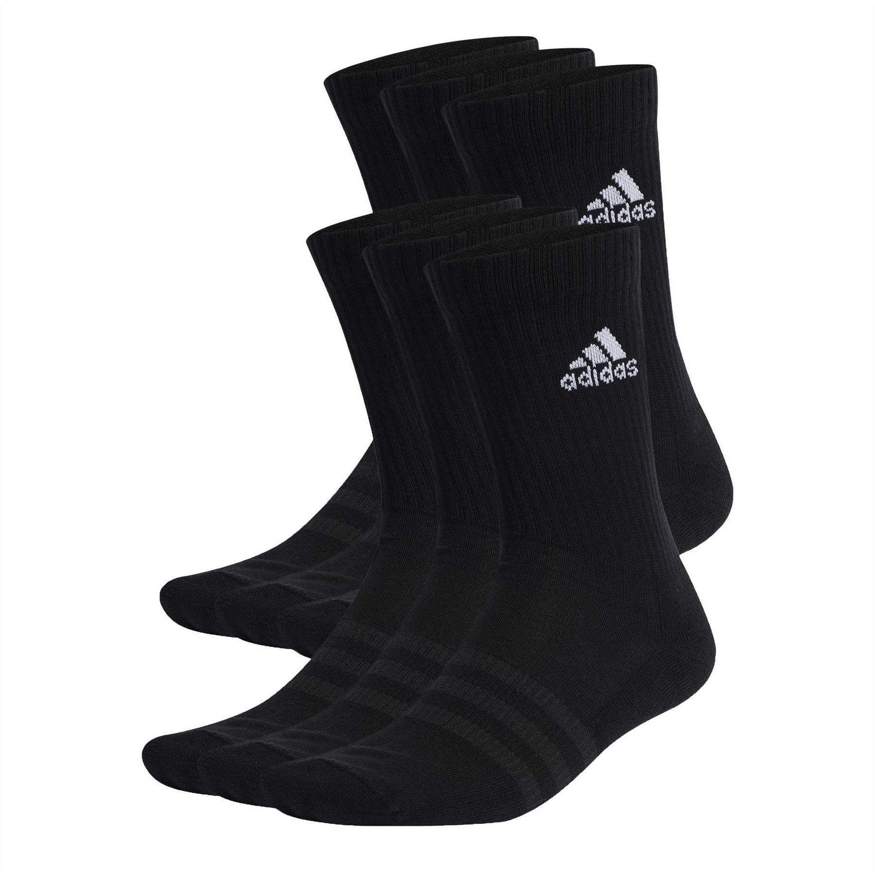 adidas 6 Pack Crew Junior Socks