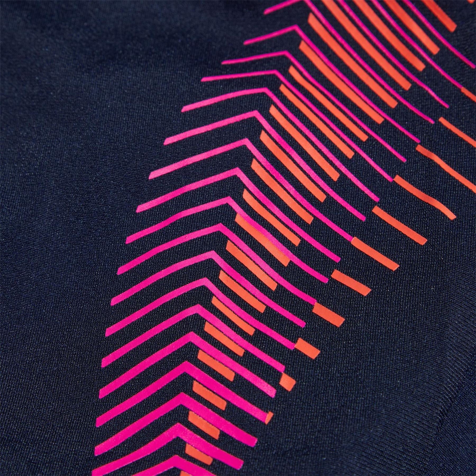 Speedo Placement Muscle Back Abstract Swimsuit