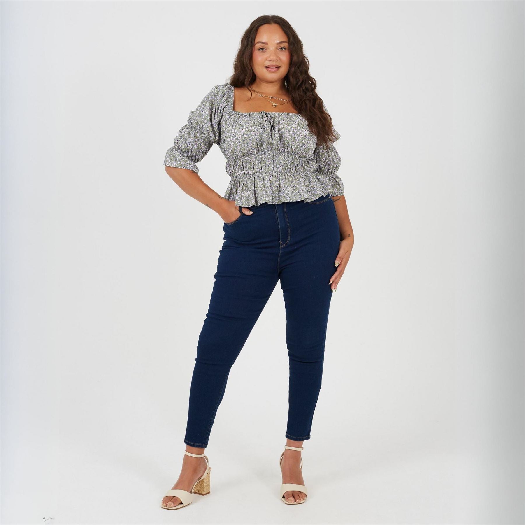 Brave Soul High Rise Five Pocket Jeggings