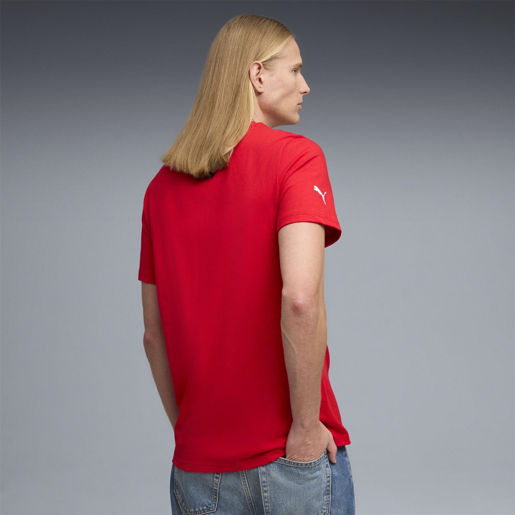 Puma Mens Scuderia Ferrari Shield Tee