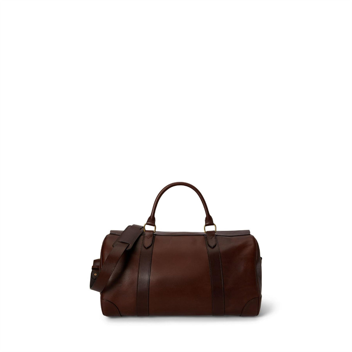 Polo Ralph Lauren Lock Leather Small Holdall Duffel Bag