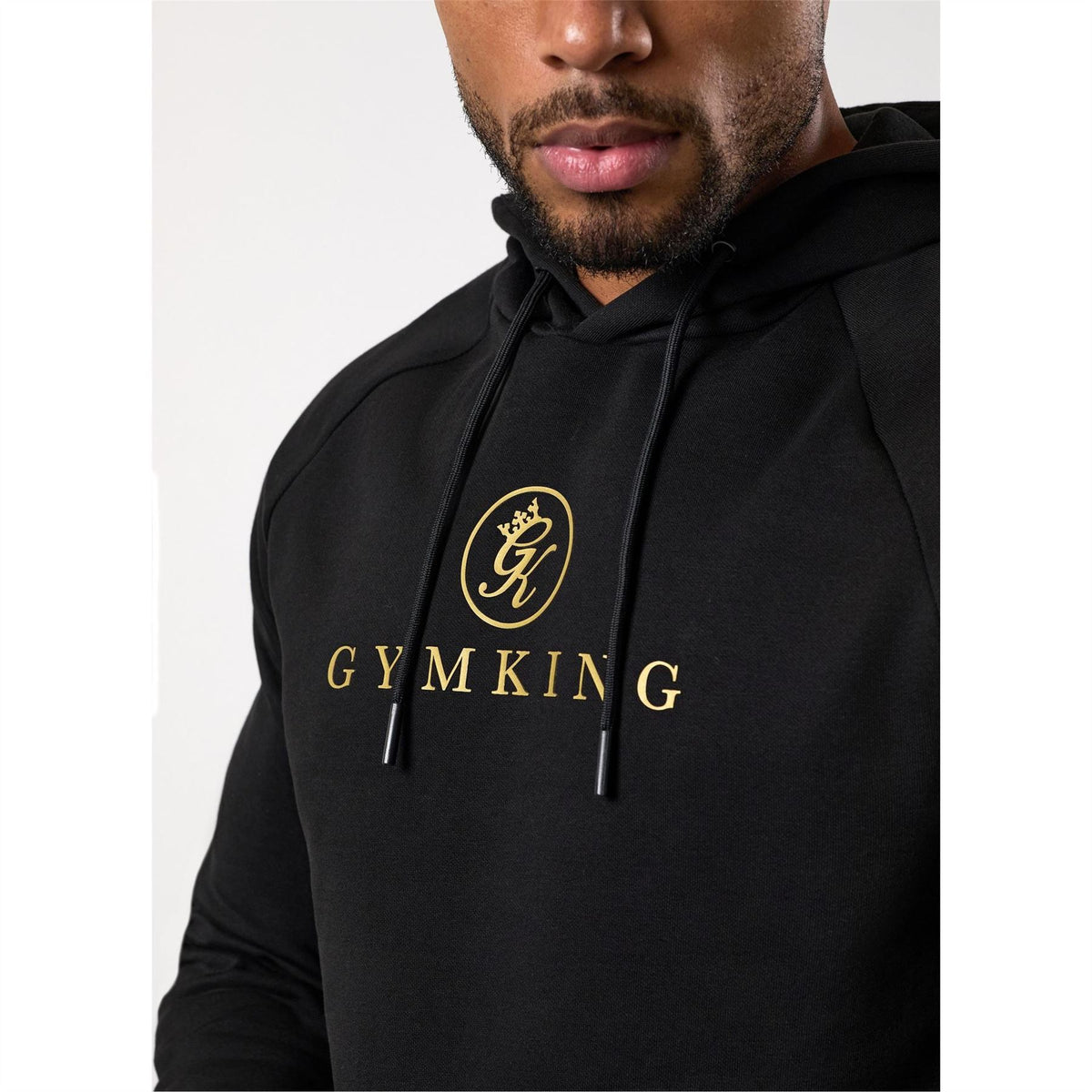 Gym King Pro Cotton Long Sleeve Over The Head Hoodie