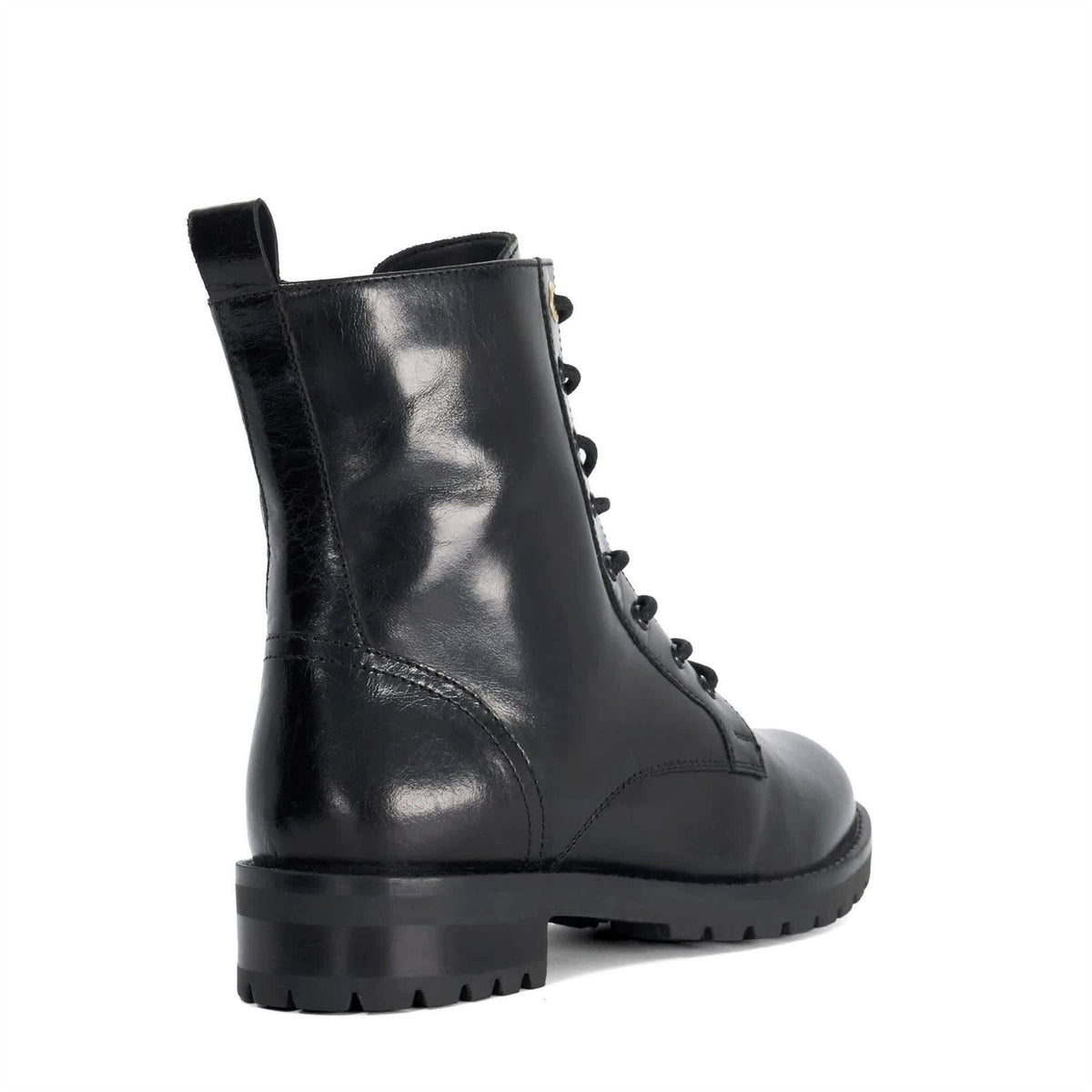 Dune London Pressures Leather Biker Boots