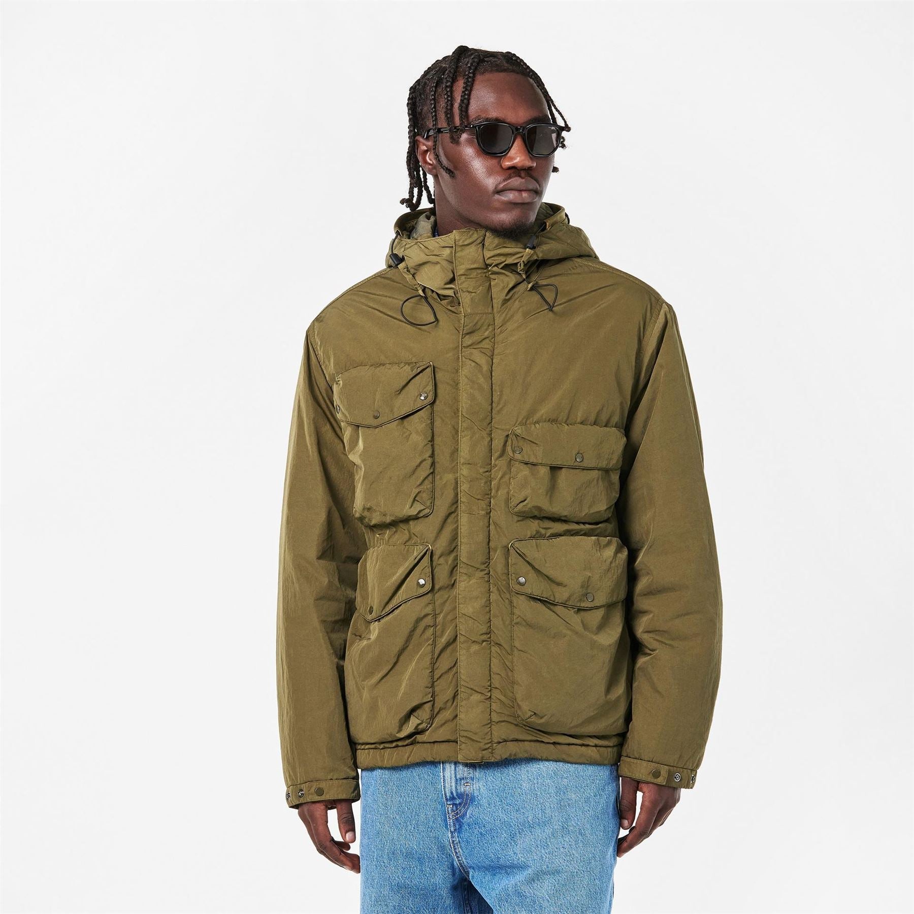CP Company Chrome R Goggle Quilted Jacket