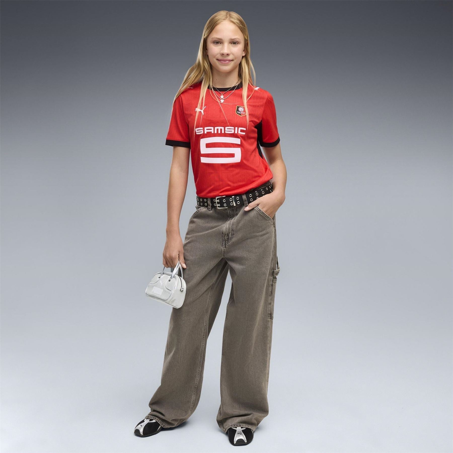 Puma Rennais Home Shirt 2026 27 Juniors