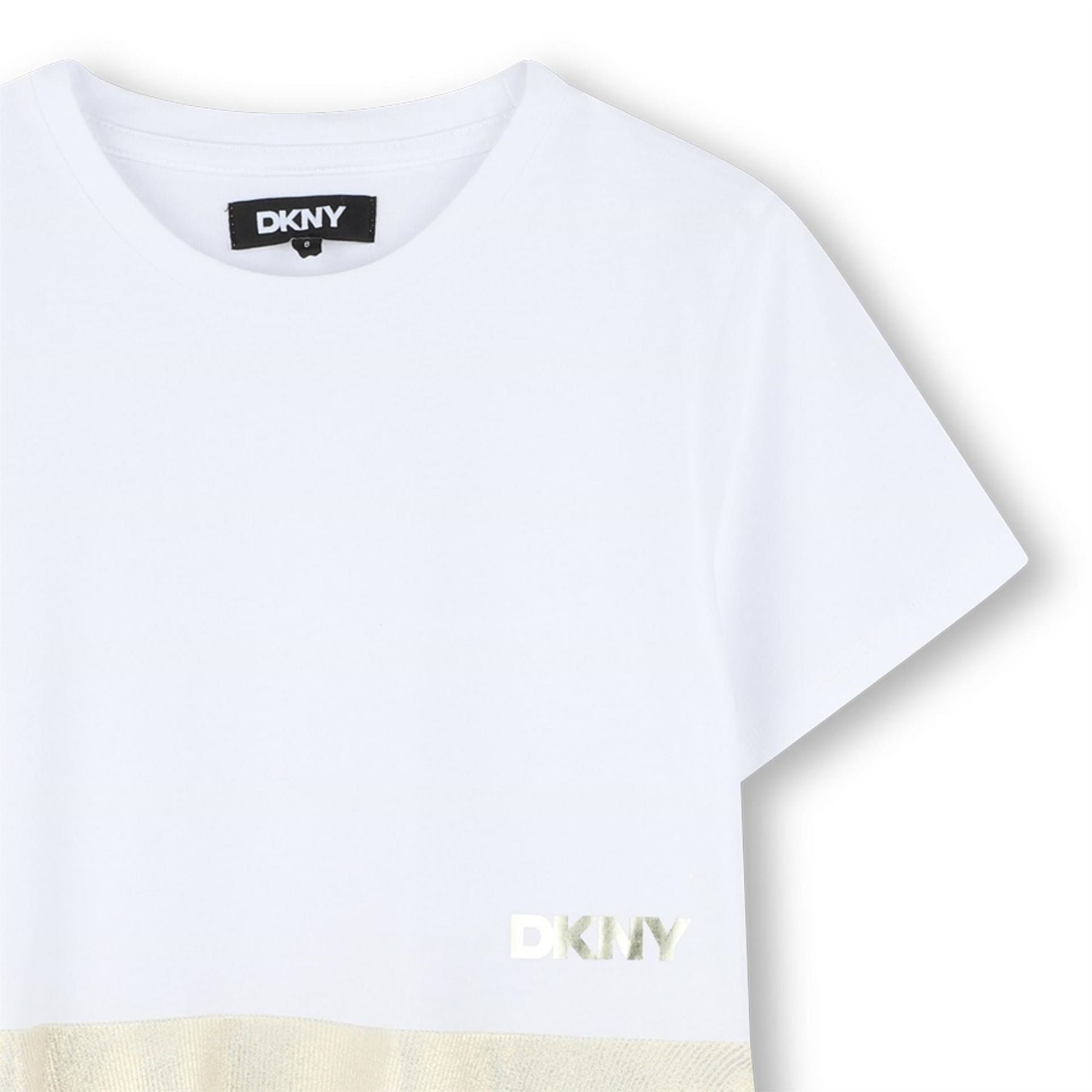 DKNY Regular Fit Crew Neck T-Shirt
