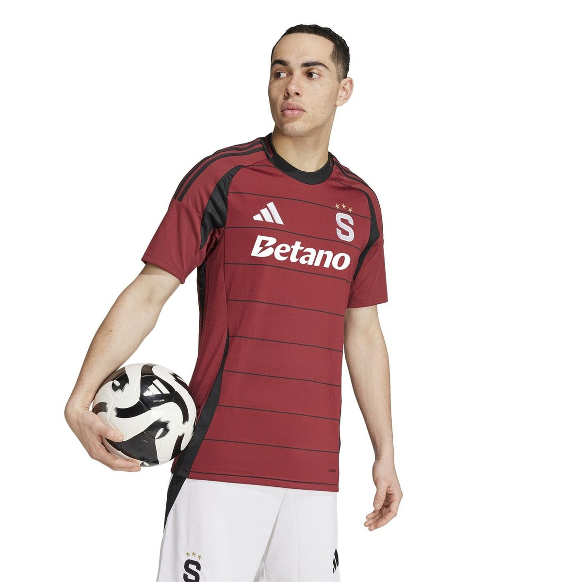 adidas Sparta Prague Home Shirt 2024 2025 Adults