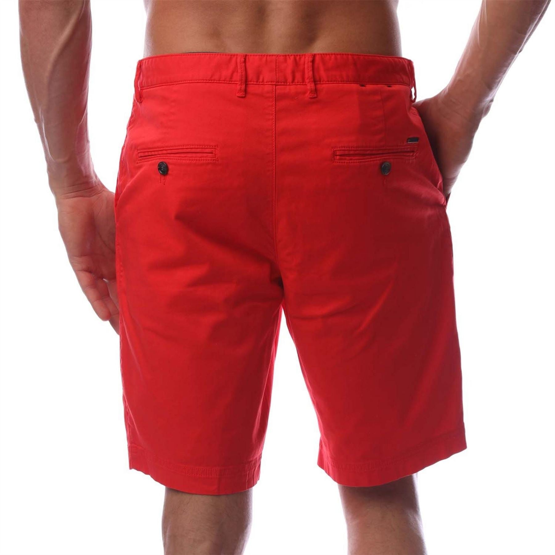 Boss Slice Solid Bermuda Shorts