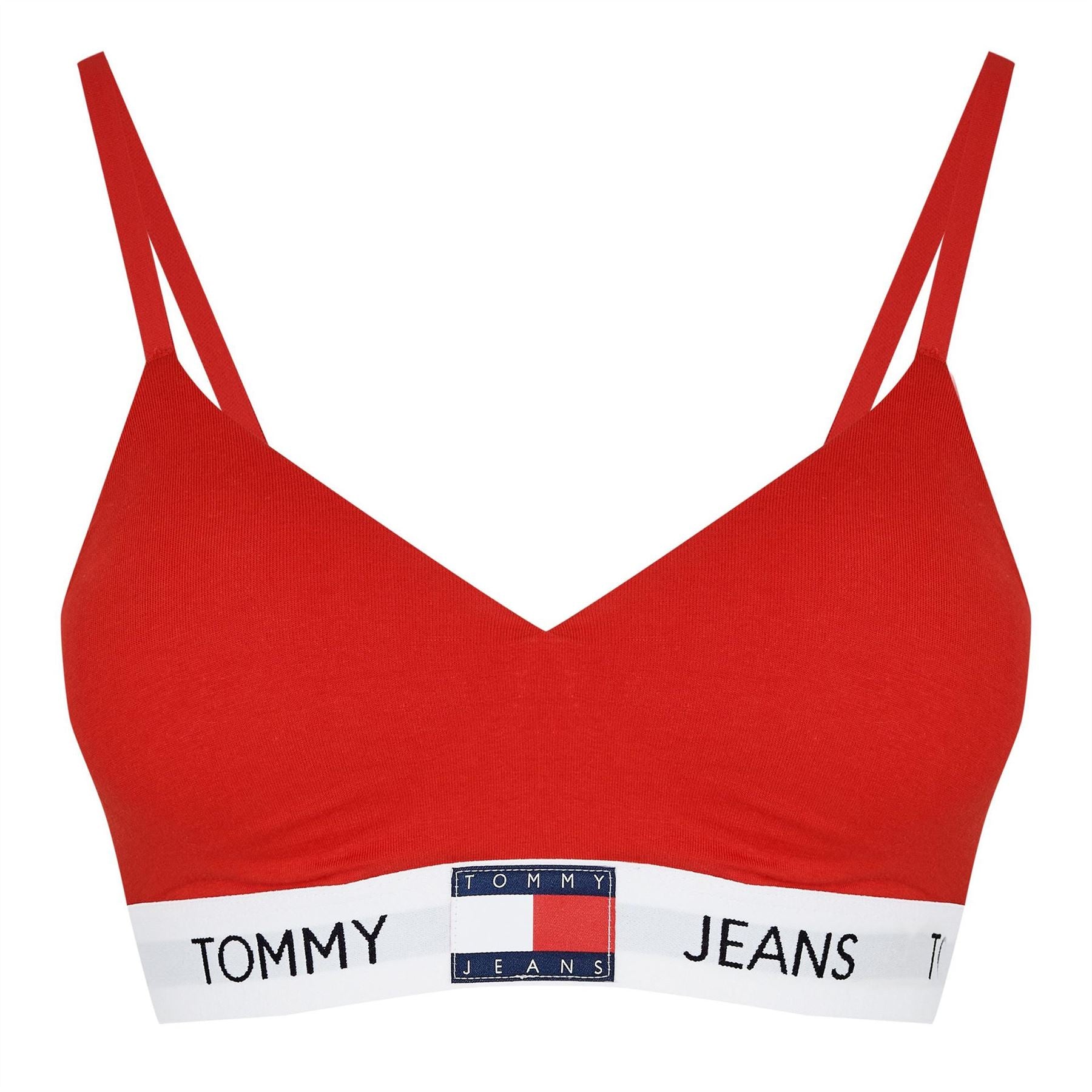 Tommy Hilfiger V Neck Sleeveless Bra Top