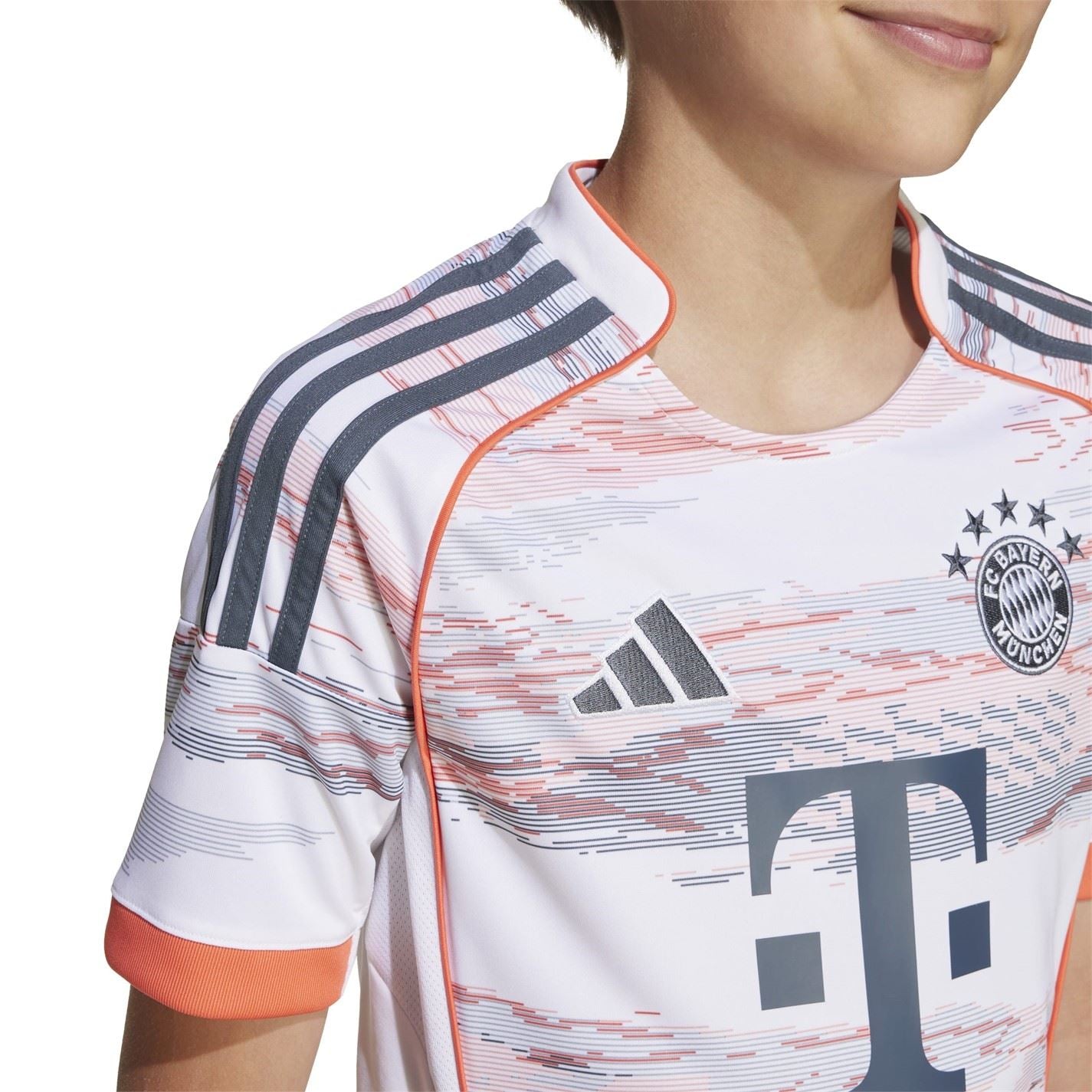 adidas Bayern Munich Away Shirt 2025 2026 Juniors
