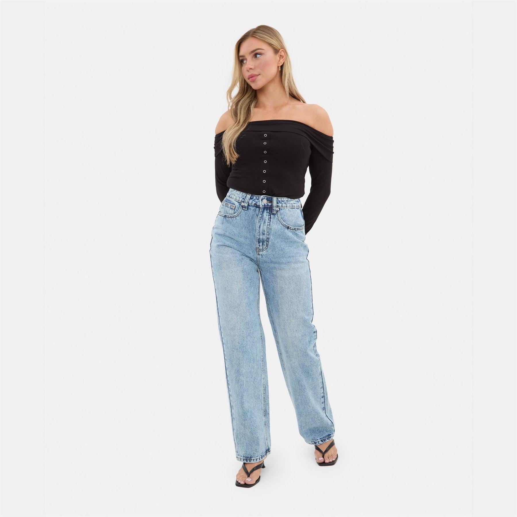 I Saw It First Front Bardot Top