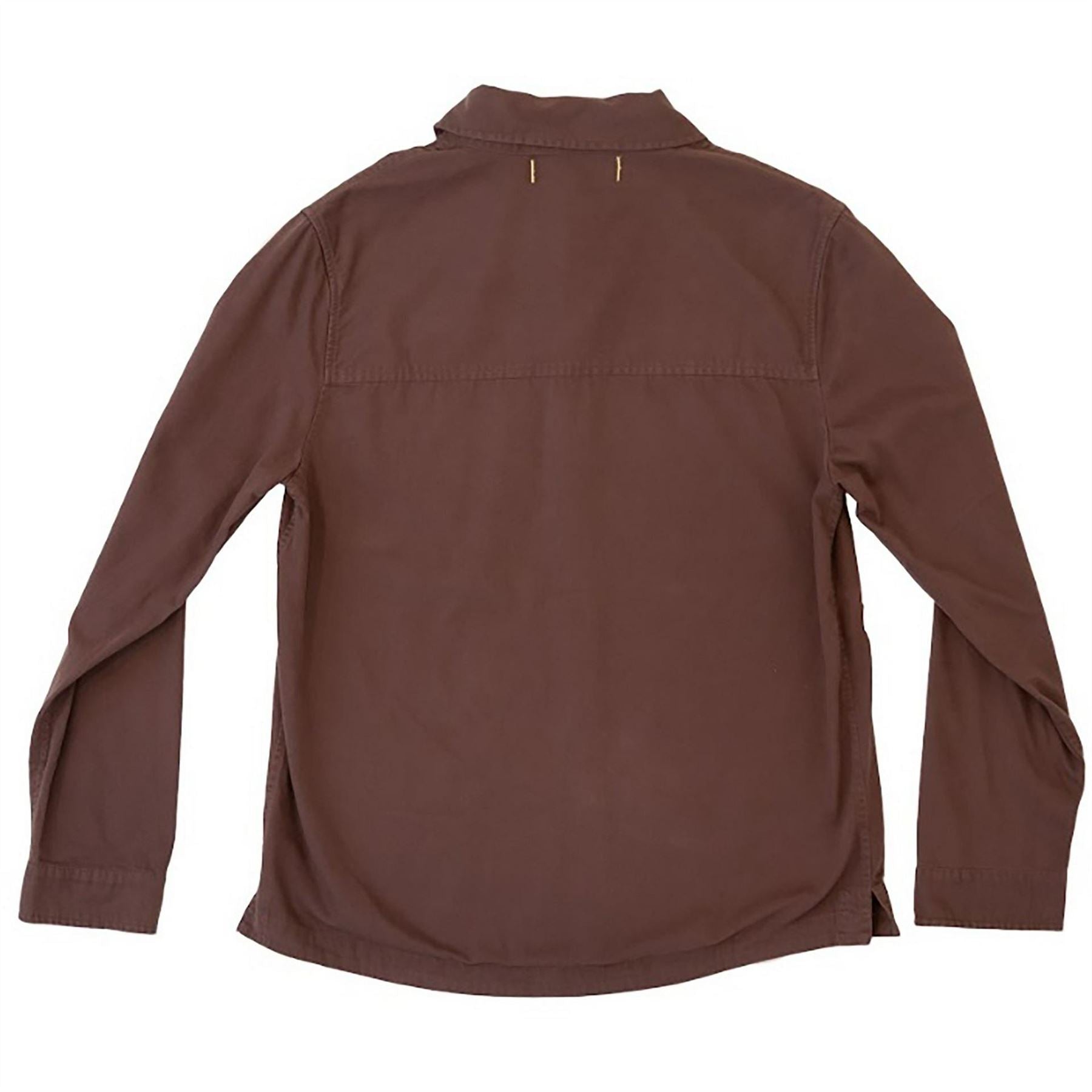 Roamers and Seekers Collared Neck Long Sleeve Shirt with Chest Pocket