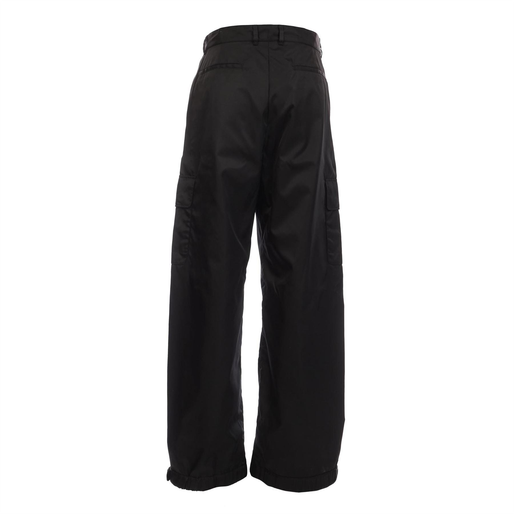 Off White Nylon Cargo Pants