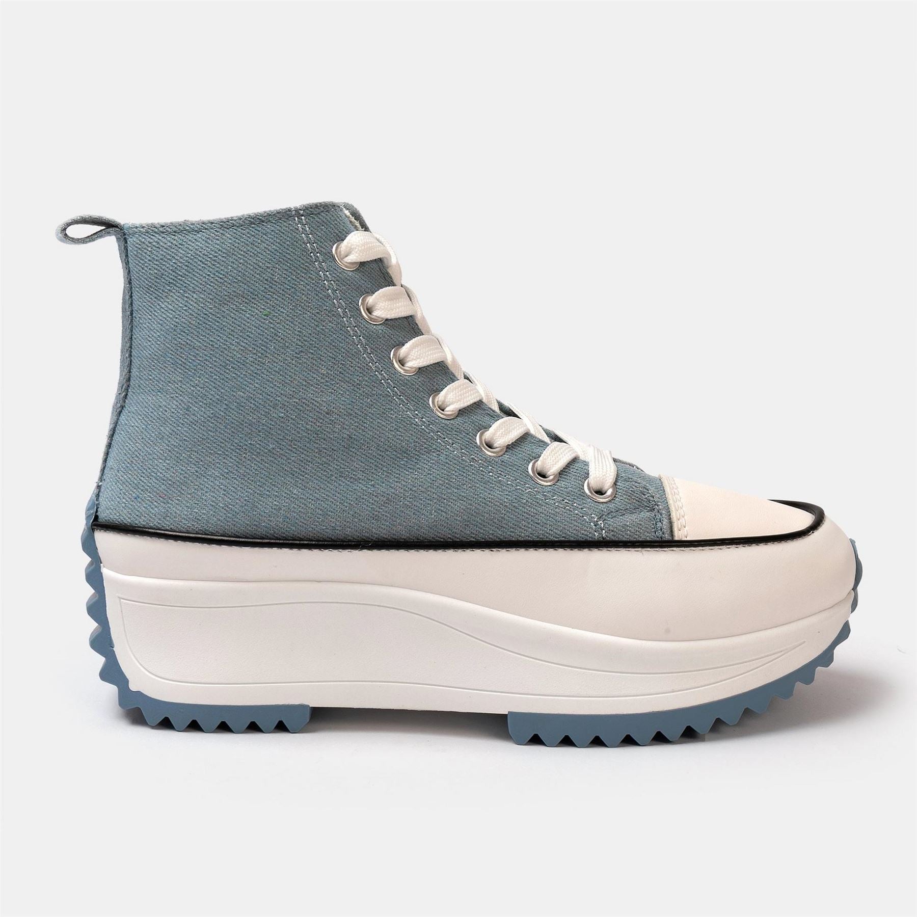 Firetrap Platform Hi Top Ladies Trainers